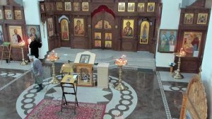 Чтение акафиста Богородице за воинов в храме свв. Космы и Дамиана 19.10.2025г.