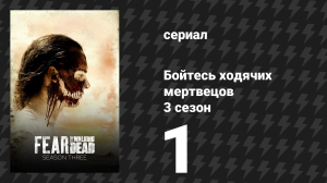 Бойтесь ходячих мертвецов 3 сезон 1 серия «Глаз смотрящего» (сериал, 2017)