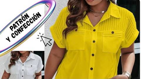 Крой и пошив блузки