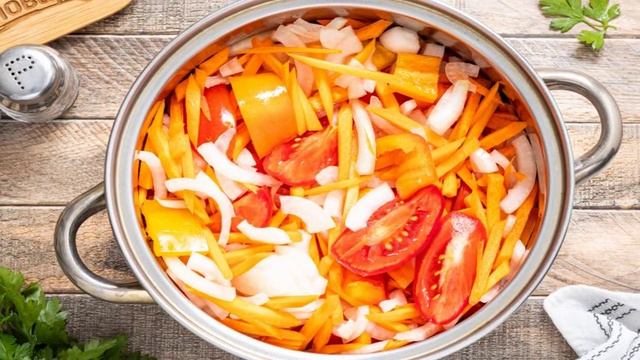 Салат из моркови на зиму