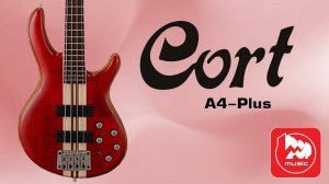 Бас-гитара CORT A4-Plus-FMMH-OPBC