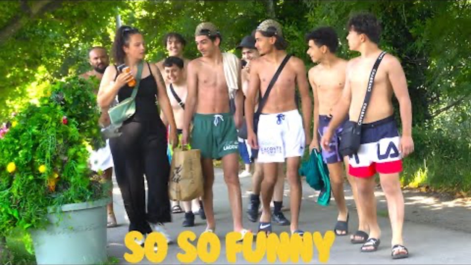 BUSHMAN PRANK 2024!!! funny video (SHE PEED !!!) BEST ONLY смотреть онлайн