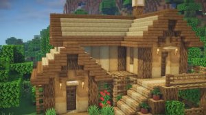 МАЙНКРАФТ КРАСИВЫЙ ДОМ 🏰 Как построить Уютный ДОМ на Дереве в Майнкрафт гайд туториал