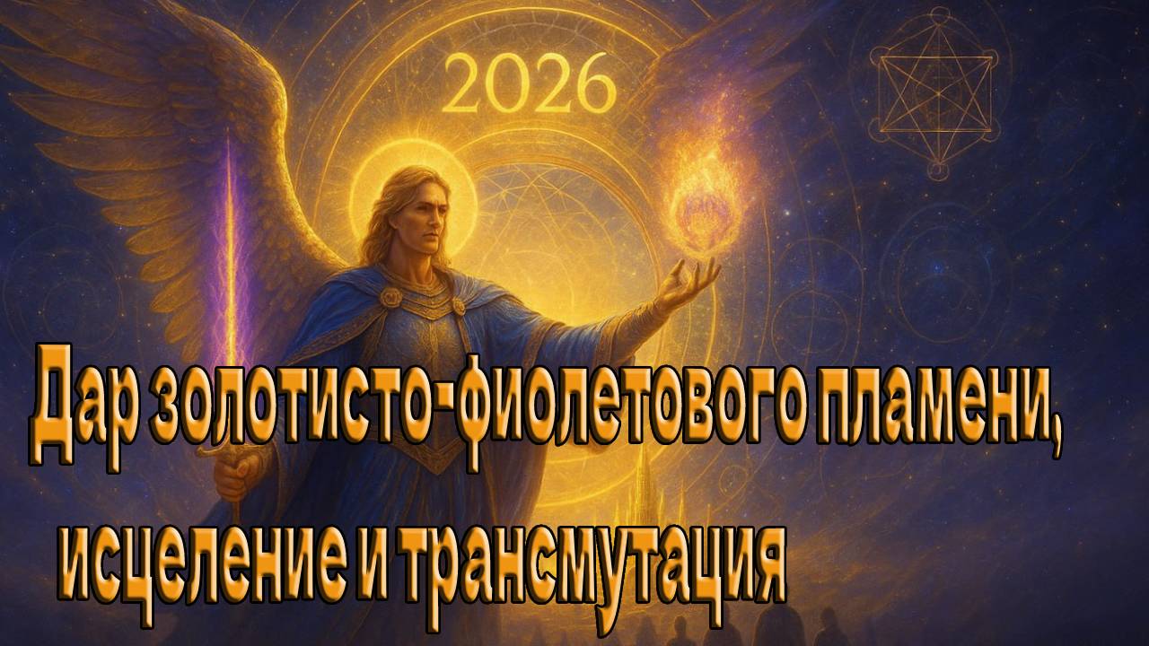 Архангел Михаил: Дар золотисто-фиолетового пламени, исцеление и трансмутация смотреть онлайн