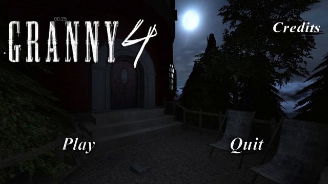 Granny 4 меню