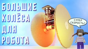 ОГРОМНЫЕ КОЛЁСА ДЛЯ РОБОТА? СТИВ ИЗ МАЙНКРАФТА КАТАЕТСЯ ПО ЛЕСУ! DIY ИЗ КАРТОНА