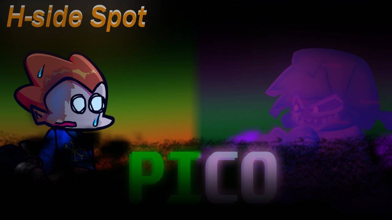 🟠EPILEPSY ATTENTION🟢H-side Spot ФНФ! F-side BF Vs Pico