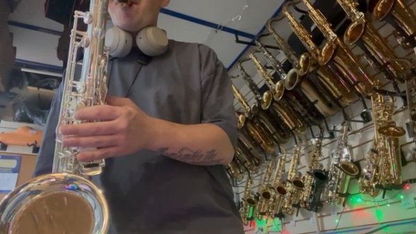 Saxophone Tenor” Vibra VTS-66S” silver