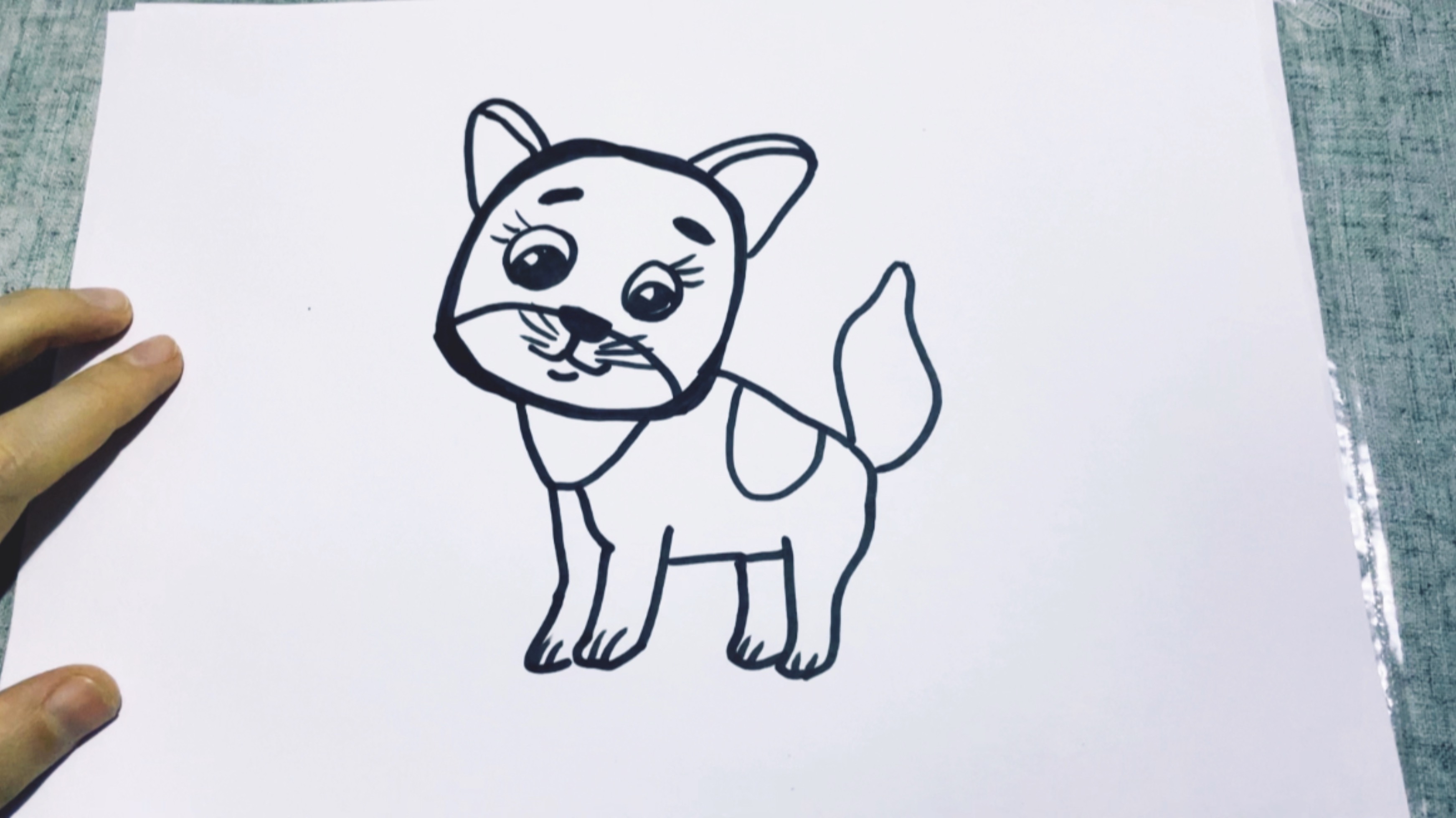 Котёнок.Рисуем Вместе. смотреть онлайн