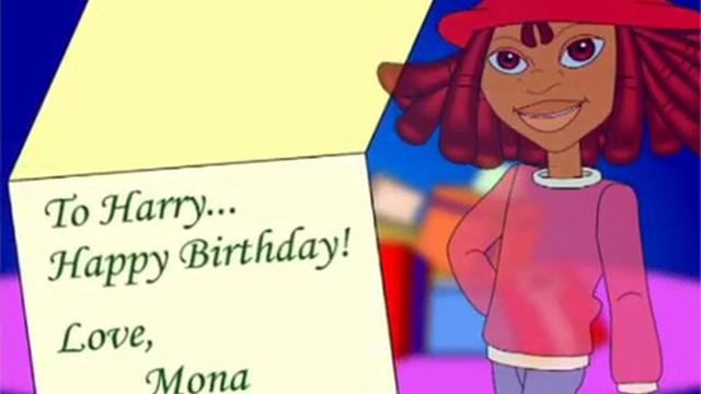 Открытка с Днём рождения