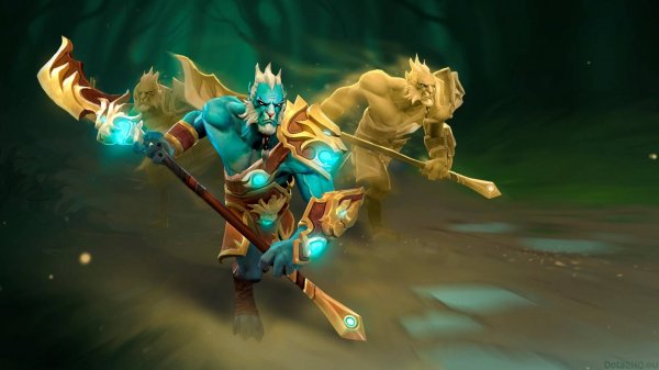 DOTA 2 (Phantom Lancer gameplay)