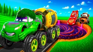 Машинки летают и прыгают! Развивающие мультики Машины помощники. Мультфильмы про машинки