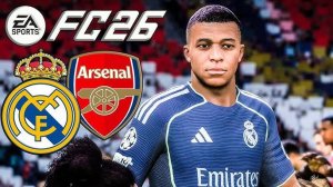 FC 26 Лига Чемпионов | Реал Мадрид против Арсенала | Эпичный геймплей на PS5
