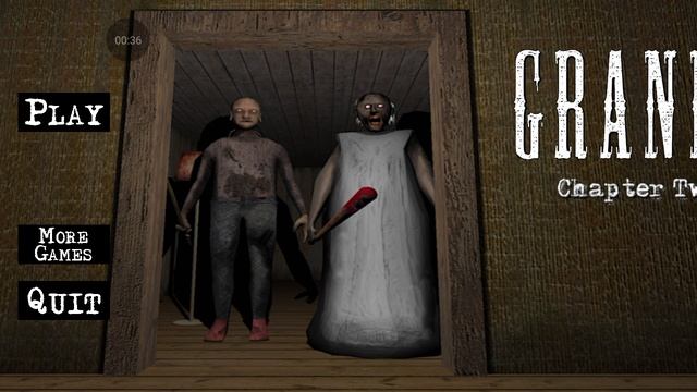 Granny Chapter Two меню