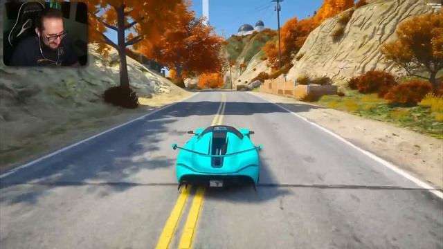 поиск тачек и салки на них Коффи реакция