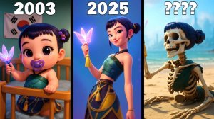 Evolution of Zoey - KPop Demon Hunters | GOLDEN SONG