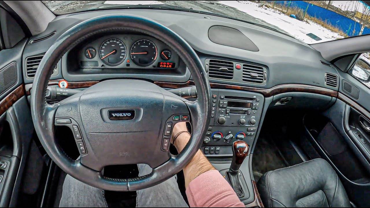 2001 Volvo S80 [2.4 20V 140 HP] | POV Test Drive #1063 Joe Black смотреть онлайн