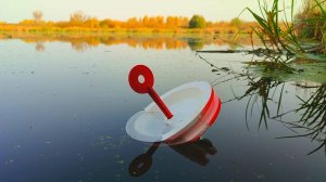 РЫБАЛКА НА КРУЖКИ И ПОПЛАВОК. Неожиданный выход щуки