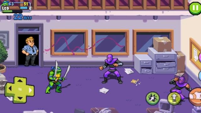 [Retro] Teenage Mutant Ninja Turtles Shredder's Revenge смотреть онлайн