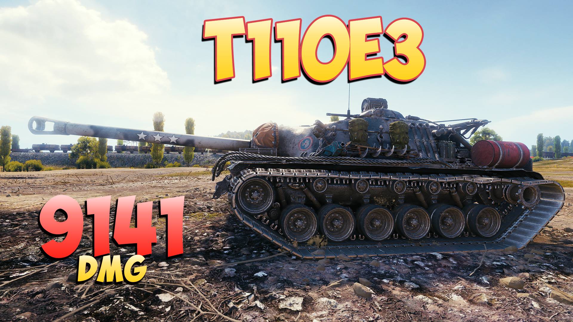 T110E3 • Вежливый! - 4 Фрагов 9.1K Урона • Мир Танков