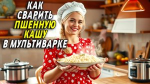 Как сварить пшенную кашу в мультиварке