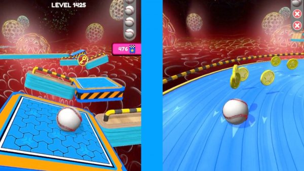 Going Balls  Super Speed run Gameplay New Update Level 1425 to 1428 Banana frenzy