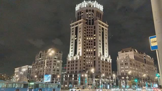 Ночная Москва