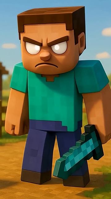 Когда Алекс смотрит не туда 😳🔭 #minecraft #funnyshorts #herobrine смотреть онлайн