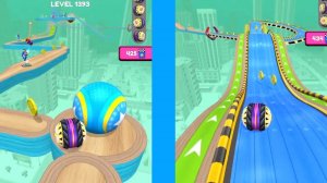 Going Balls  Super Speed run Gameplay New Update Level 1393 to 1396 Goal ball