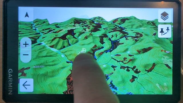 3D Карта, Алтай, Garmin Tread