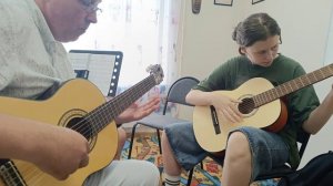 Виктор Цой "Пачка сигарет" в 2 гитары