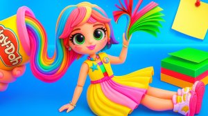 DIY канцелярия для Уэнздей, Энид и Агнес — 10 волшебных лайфхаков для кукол