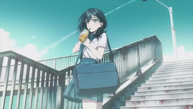 Chitose-kun wa Ramune Bin no Naka: Ending смотреть онлайн