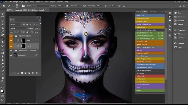 THE ARTISTIC MAKEUP RETOUCHING CLASS
