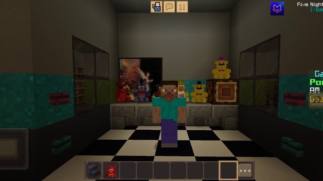 Мод Фредди в майнкрафте