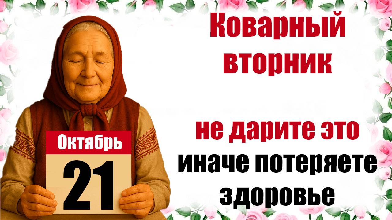 21 октября праздник Пелагея-Ознобица: что нельзя делать 21 октября Магнитные бури Именины 21 октября смотреть онлайн