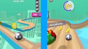 Going Balls  Super Speed run Gameplay New Update Level 1397 to 1400 Banana frenzy