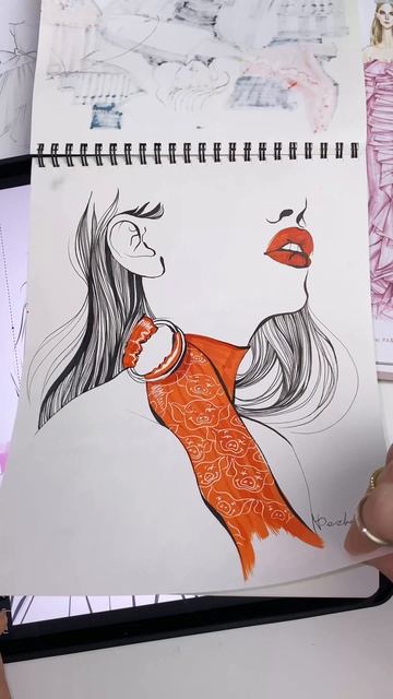 Фэшн иллюстратор эскизы одежды смотреть онлайн