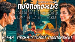 Волшебная тетрадь. «Подпорожье.» Новая песня на День города  Подпорожье в Ленинградской области.