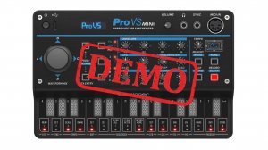 Синтезатор BEHRINGER PRO-VS MINI - краткая демонстрация звучания
