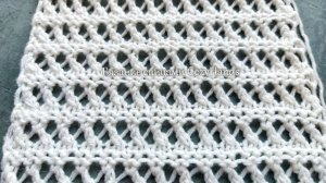 Эффектный очень простой  ажурный горизонтальный узор спицами 🔥🔥🔥 Для начинающих и не только