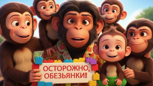 Осторожно, обезьянки! | В каждом маленьком ребёнке | мульт клип