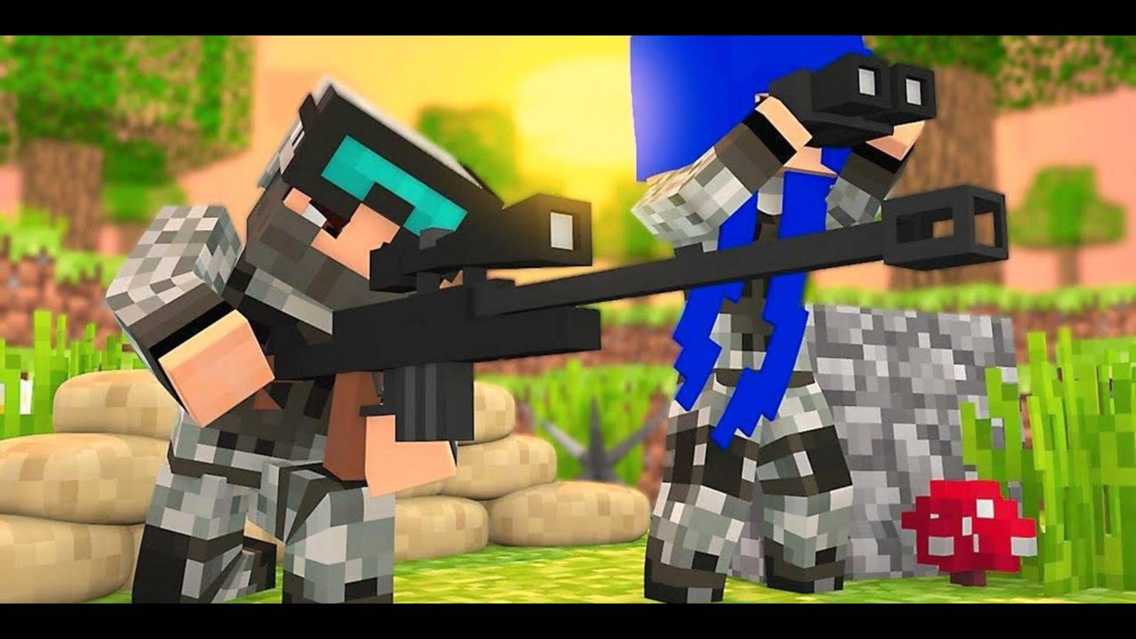 Снайперы в маинкрафте