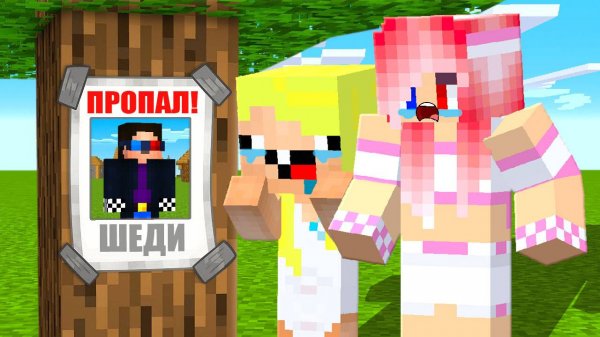 😭ПОМОГИТЕ НАЙТИ ШЕДИ В МАЙНКРАФТ! ЛЕСКА И НУБИК КУДА ПРОПАЛ MINECRAFT