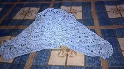 Чепчик на новорожденного(связать сможет любой)Часть 1