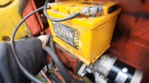 пробный запуск юмз-6 после установки стартера