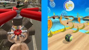 Going Balls  Super Speed run Gameplay New Update Level 1413 to 1416 Banana frenzy