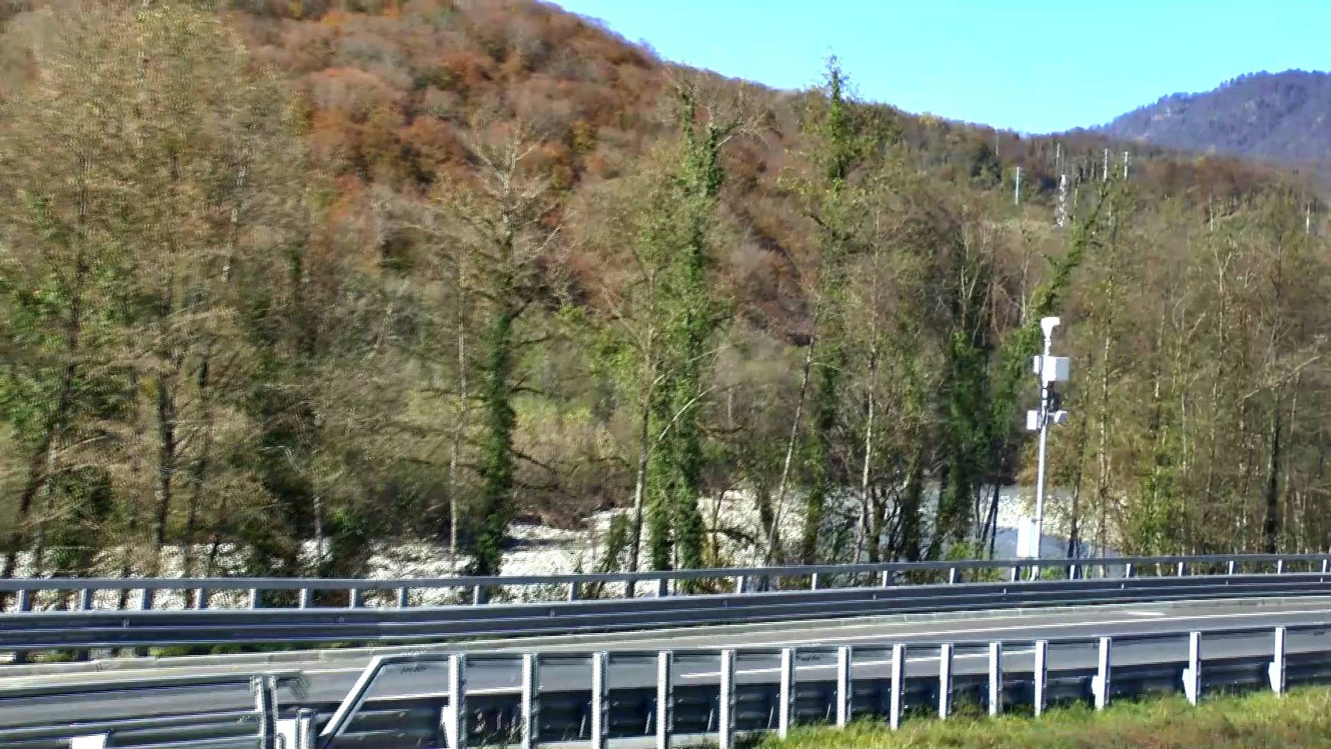 Воспоминания. Вид из окна "Ласточки". Адлер ноябрь 2013 год. Часть 3. Самшит. смотреть онлайн