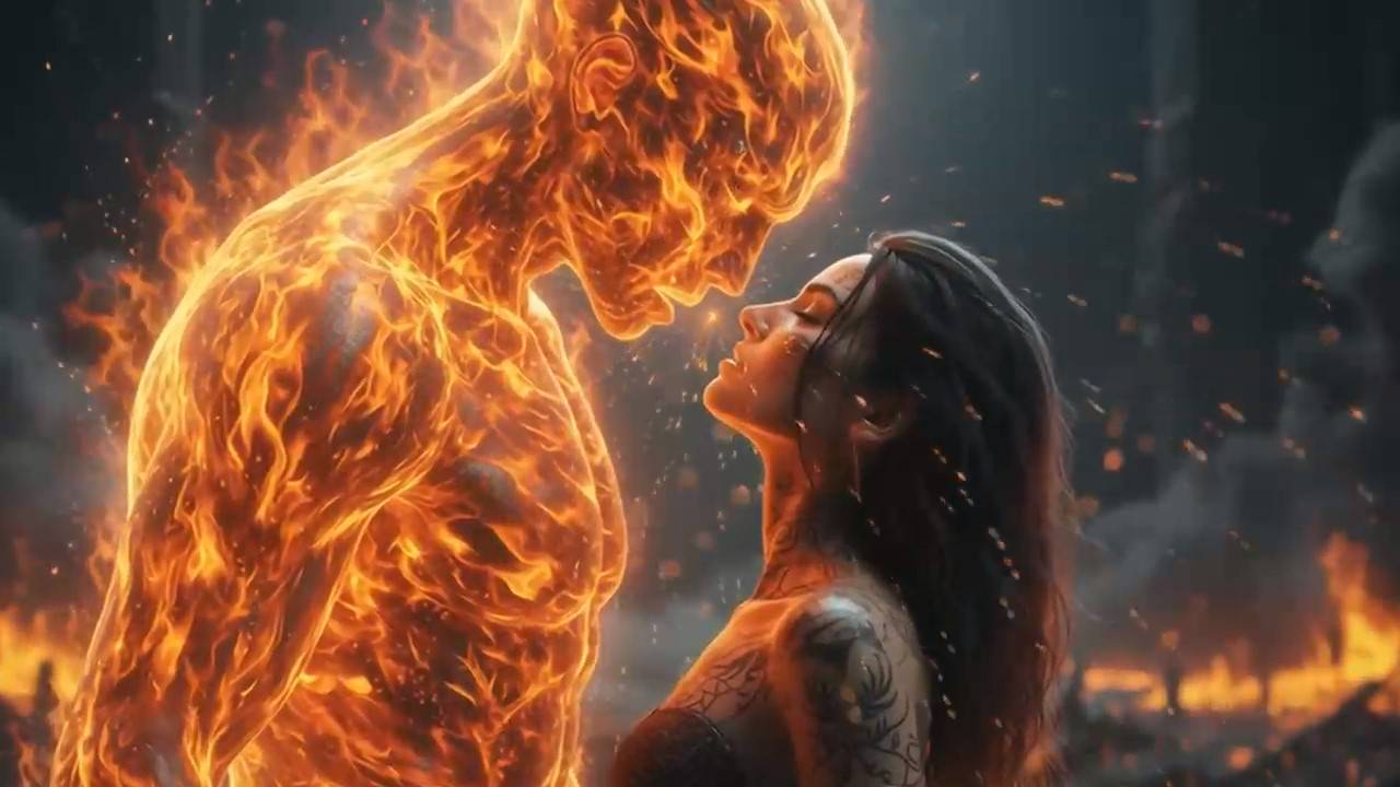 Поцелуй пламени смотреть онлайн