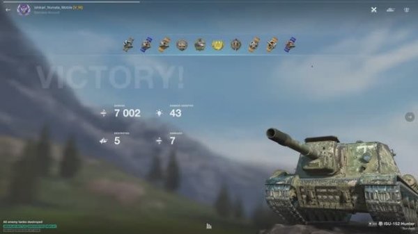 WoT Blitz • Tanks blitz • ИСУ-152, Tiger II, Chimera • WoT Blitz лучшие реплеи